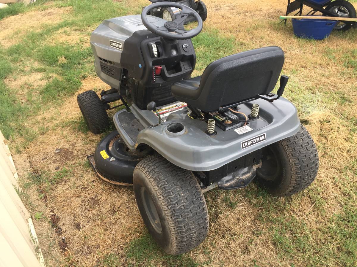 Craftsman riding mower model 247 new arrivals