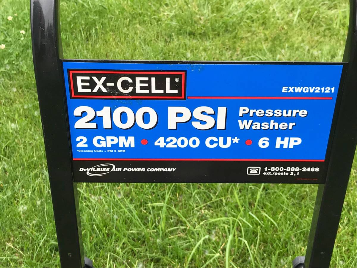 Excell EXWGV2121 Pressure Washer Carburetor