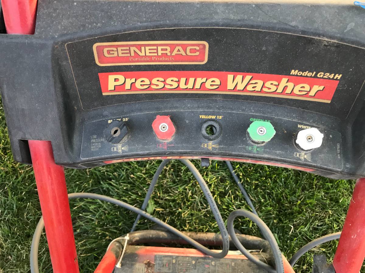 Generac G24H Pressure Washer
