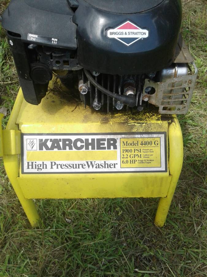 Karcher Model 4400 Pressure Washer Carburetor