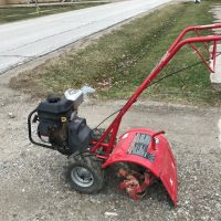 Troy Bilt Super Bronco Tiller Counter Rotating Tines 6hp Carburetor ...