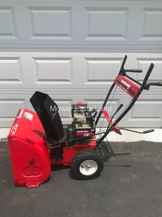 Yard Machines Snowblower 31A-611D129