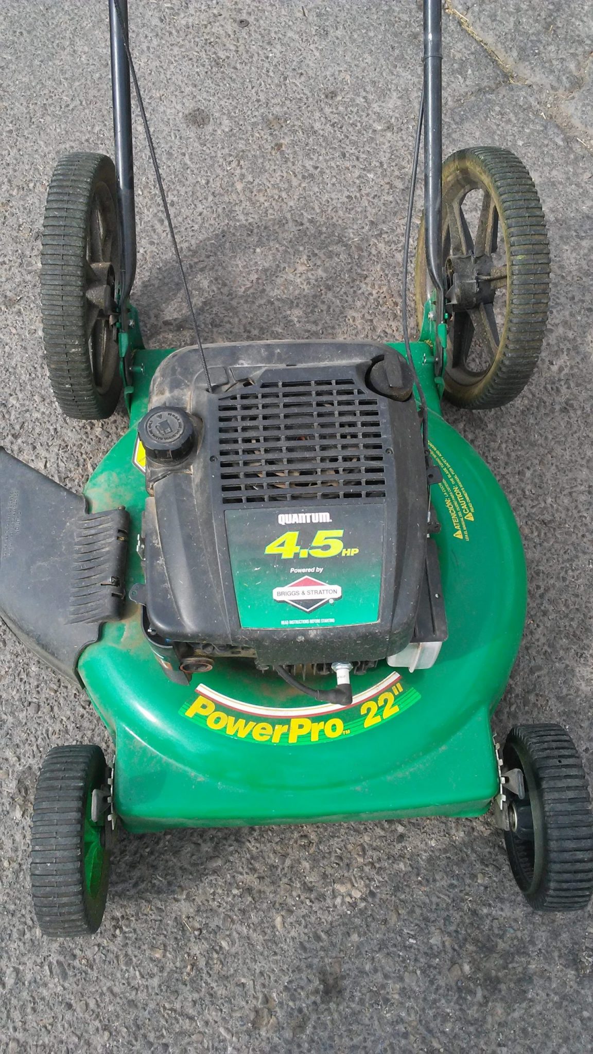 frigidaire HW2245B Lawn Mower