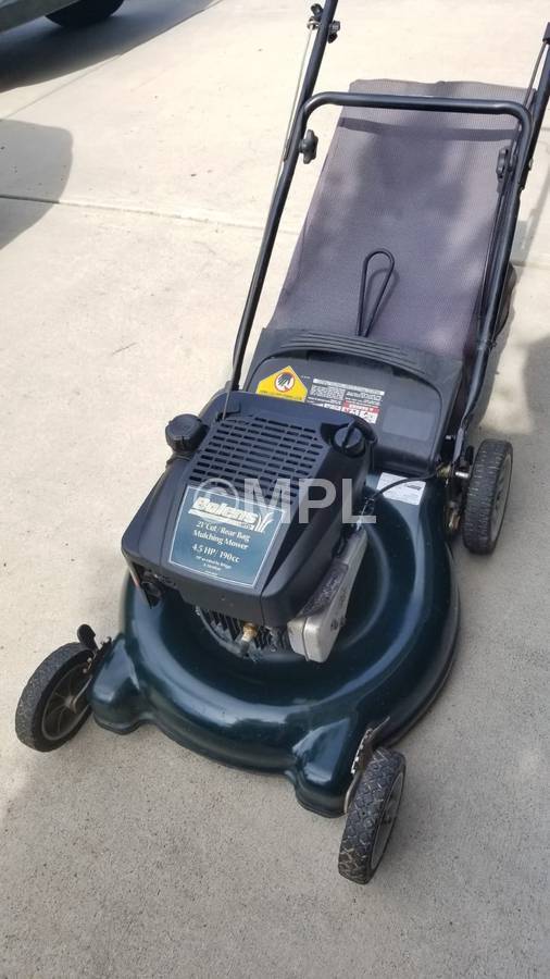 Bolens Mower 21 Rear Bag Mulching Mower 4.5 HP 190cc Carburetor