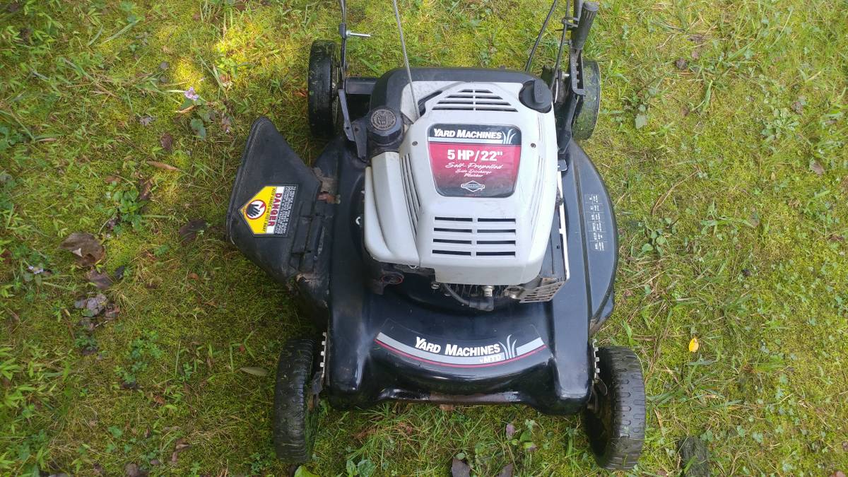 Yard Machines Model 12a-238b062 Lawn Mower