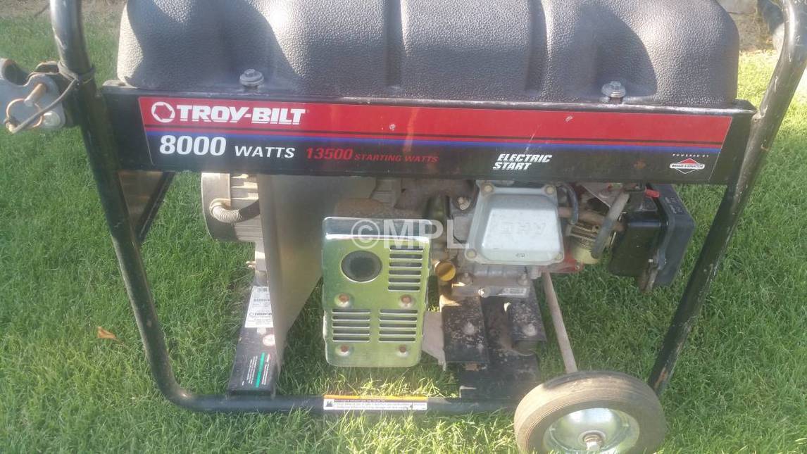 Troy bilt 8000 watt generator Carburetor