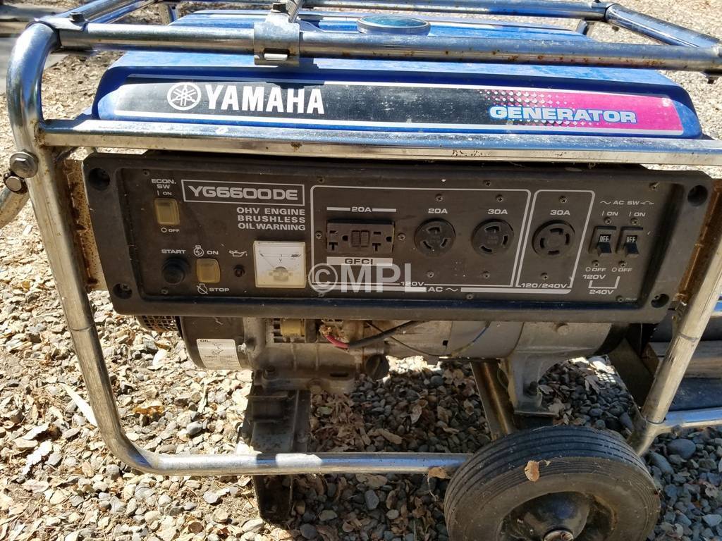 Yamaha YG6600DE GeneratorCarburetor