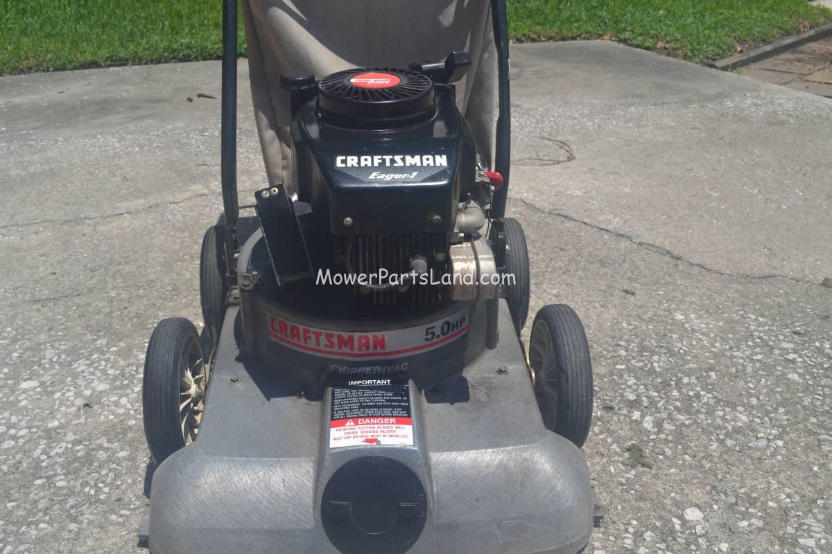 Craftsman Model 987.799601 Lawn Vac Car