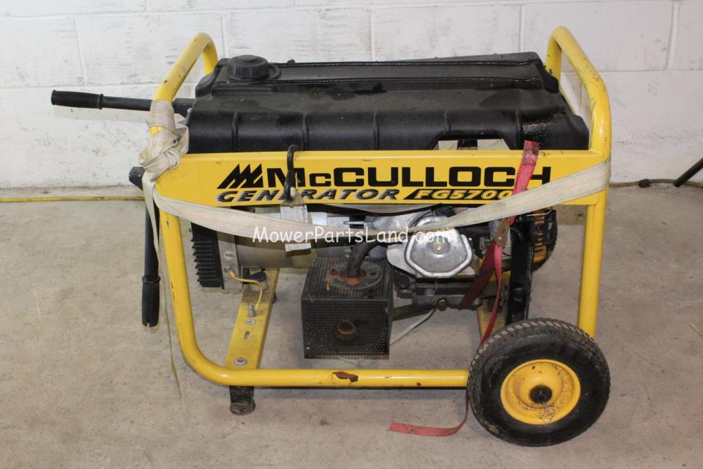 McCulloch FG5700 Generator Carburetor