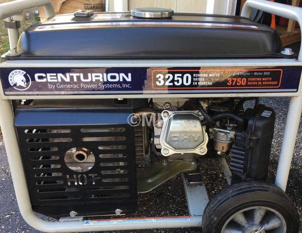 Generac Carburetor & Left Petcock for Centurion 3250 3750 0H0398 Generator 