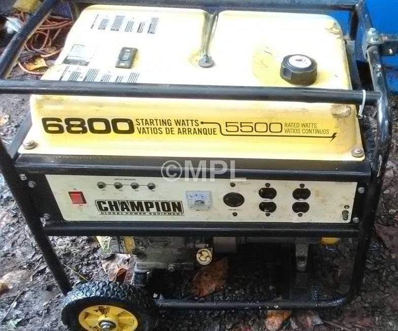 Champion 6800 Generator carburetor