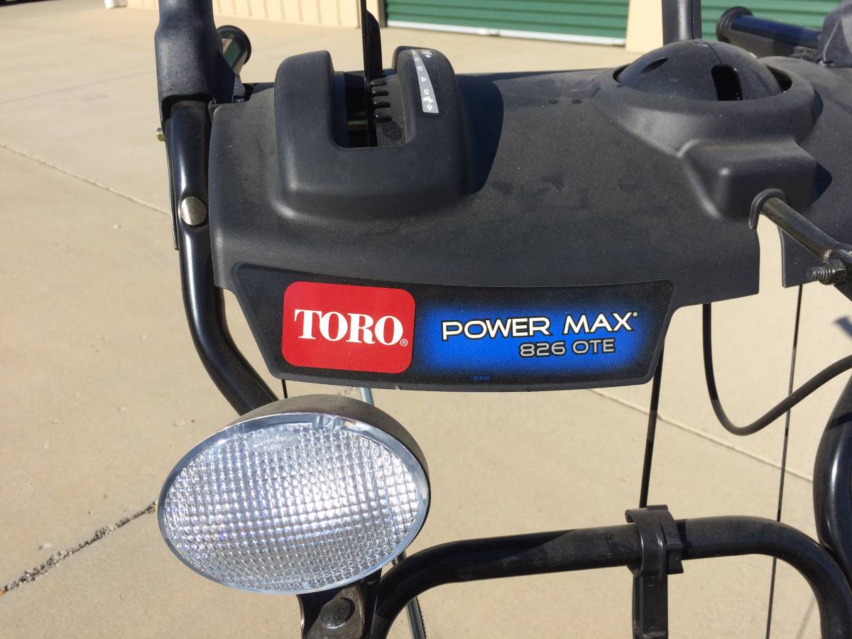 Toro Power Max 826 OTE Model 37777 Snow Blower Shear Pins