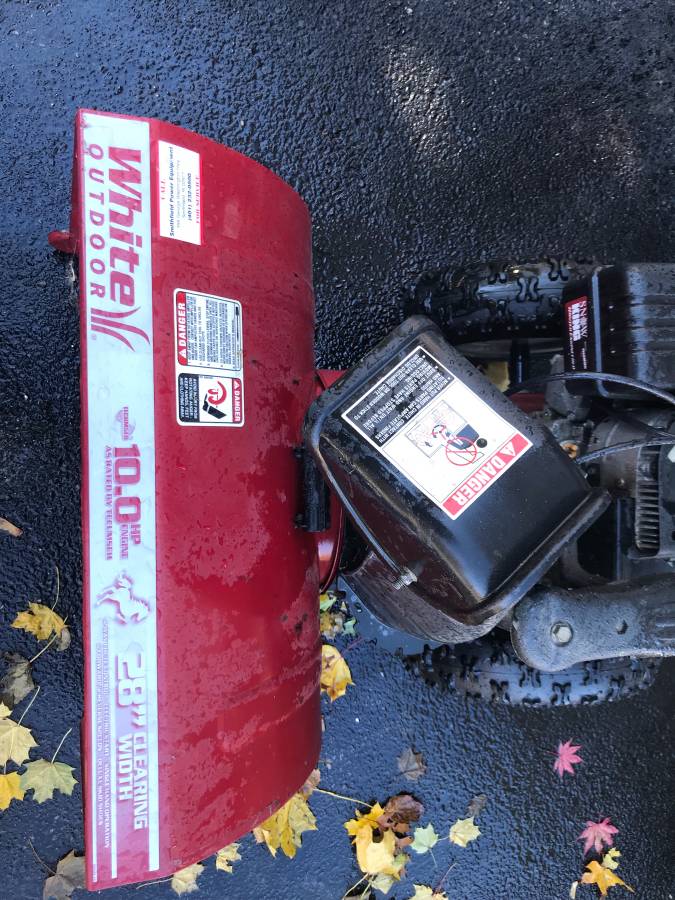 White Model 31ae6LLg791 Snow Blower Parts