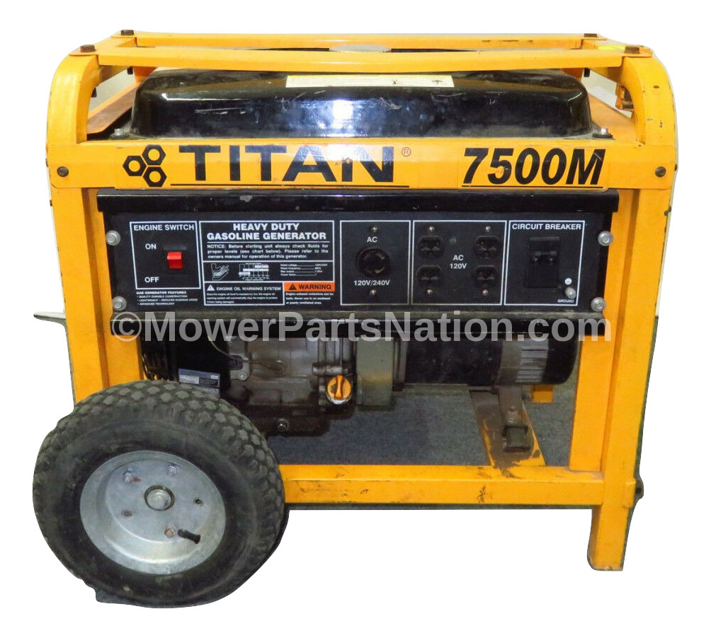 Carburetor For Titan TG7500M Generator