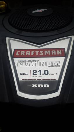 Craftsman Platinum 21.0 XRD Carburetor