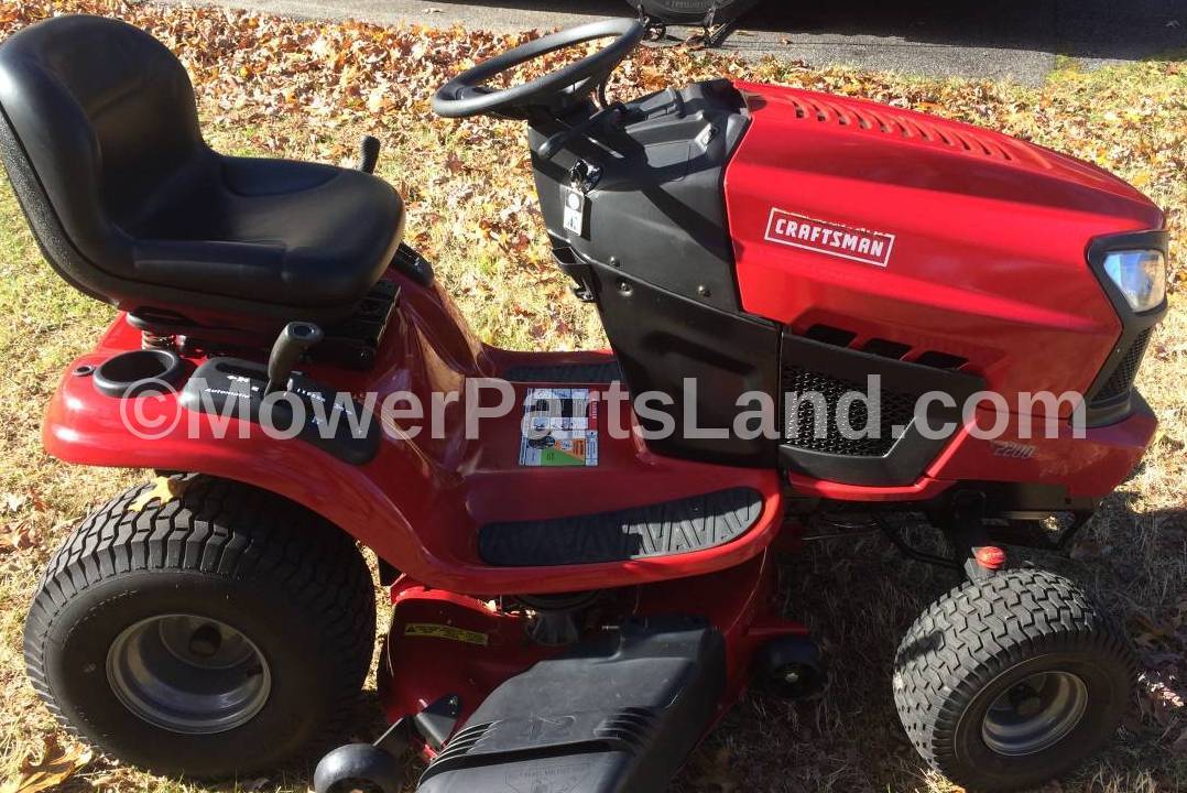 craftsman t2200 riding lawn mower