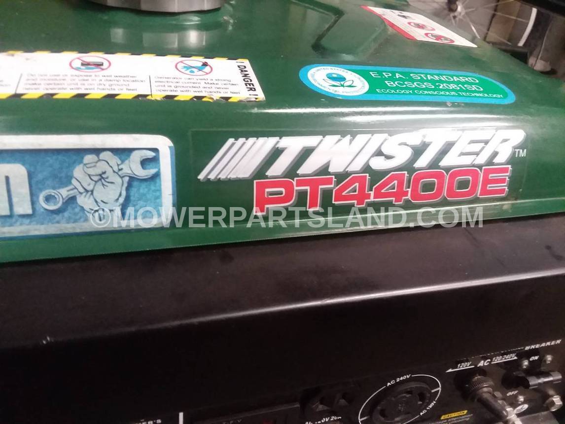 Carburetor For Twister PT4400E Generator