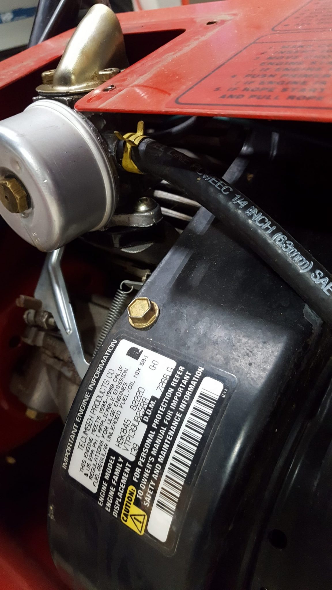 Carburetor For Tecumseh HSK845-82220 Engine