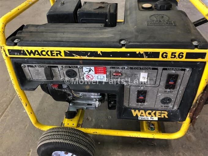 Carburetor For Wacker G 5.6 5600W Generator