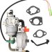 Replaces Carburetor For Model 100230 Dual Fuel Generator