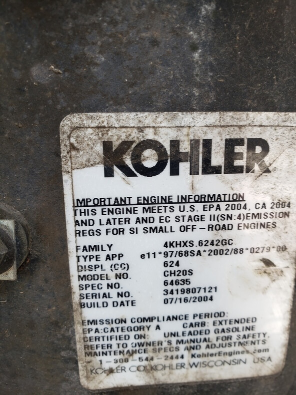Carburetor For Kohler CH20S-64635 Miller Electric 20hp Engine