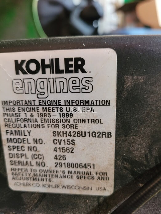 Carburetor For Kohler CV15S-41562 Engine