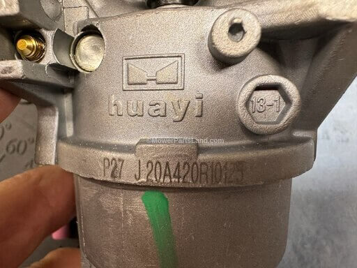 Huayi P27 J20A420R1025 Carburetor