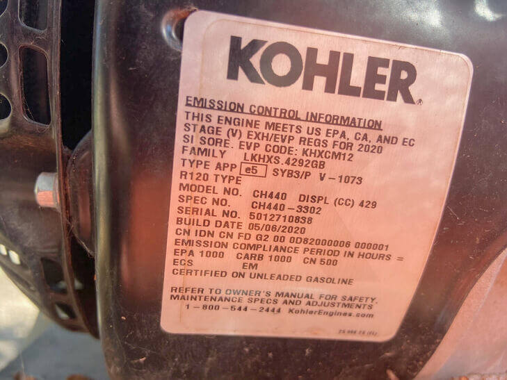 Carburetor For Kohler Command Pro CH440-3302 14HP Engine